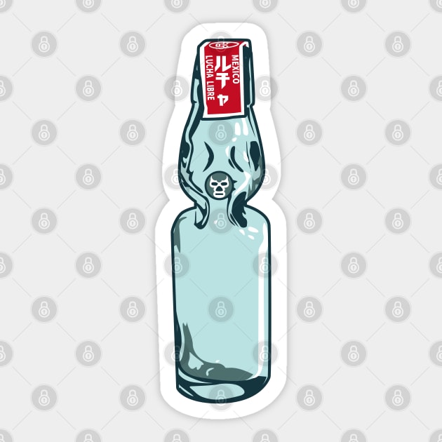 Lucha Ramune Sticker by RK58